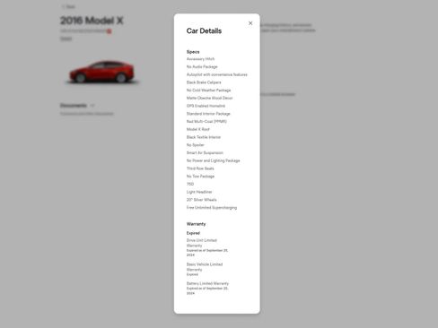 Used 2016 Tesla Model X 75D AWD/4WD image 3