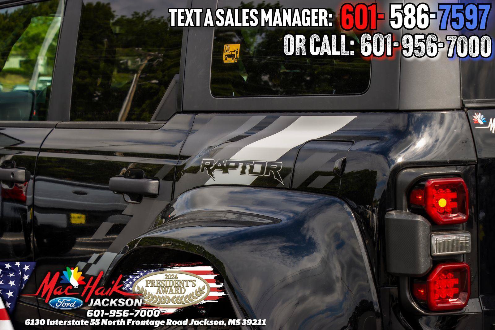 Used 2026 Ford Bronco Raptor w/ Interior Carbon Fiber Pack AWD/4WD image 5