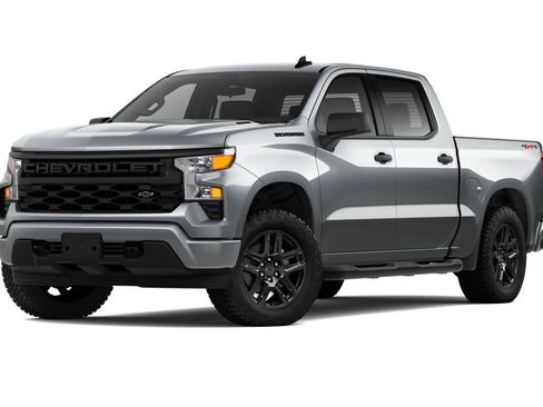 New 2025 Chevrolet Silverado 1500 Custom w/ Turbomax Blackout Package image 58