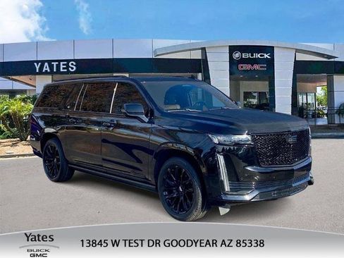 Used 2021 Cadillac Escalade ESV Sport w/ Driver Assist Tech Package image 1