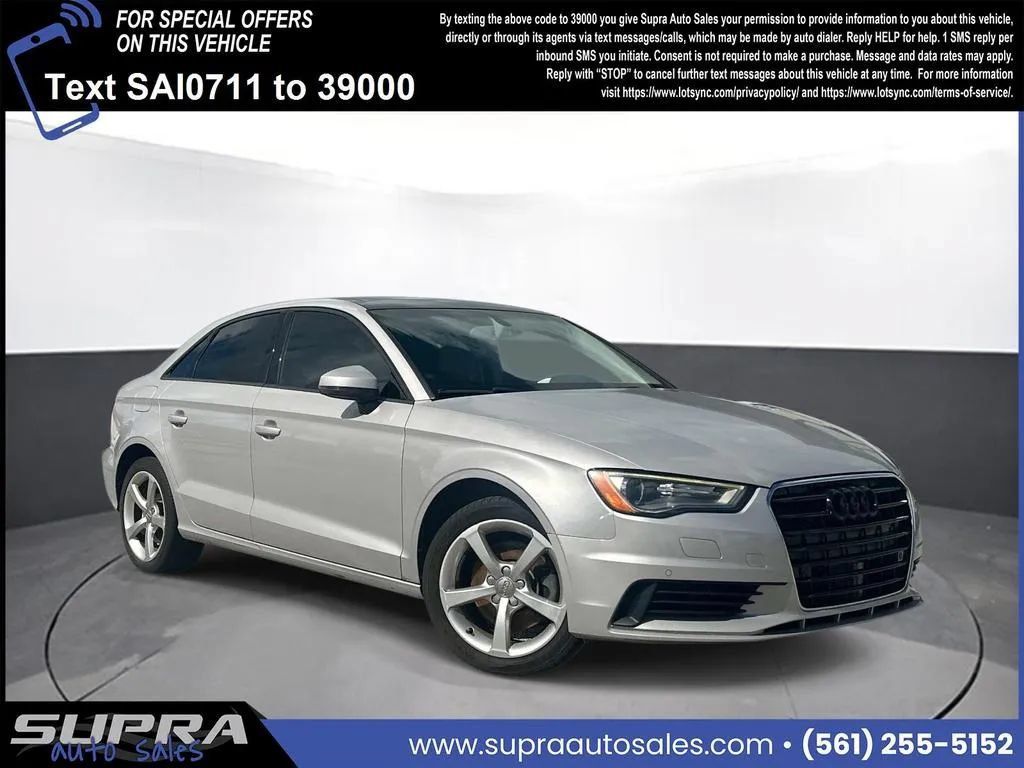 Used 2015 Audi A3 1.8T Premium w/ Audi MMI Navigation Plus FWD image 1