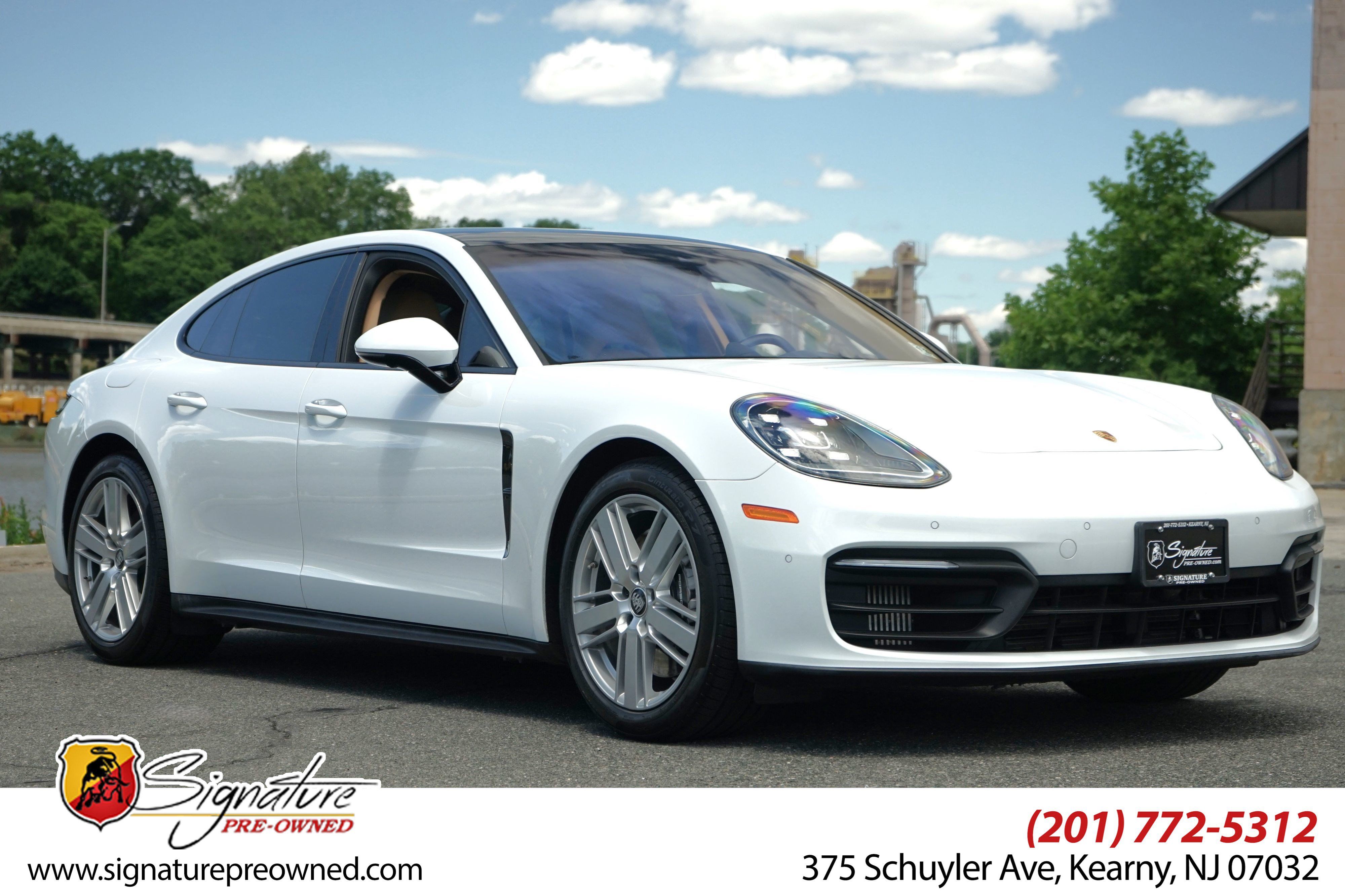 Used 2021 Porsche Panamera 4 AWD/4WD image 1