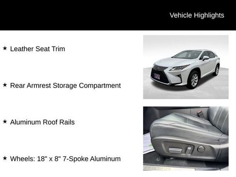 Used 2017 Lexus RX 350 AWD w/ Premium Package image 16