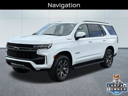 Used 2022 Chevrolet Tahoe Z71 w/ Luxury Package AWD/4WD image 7
