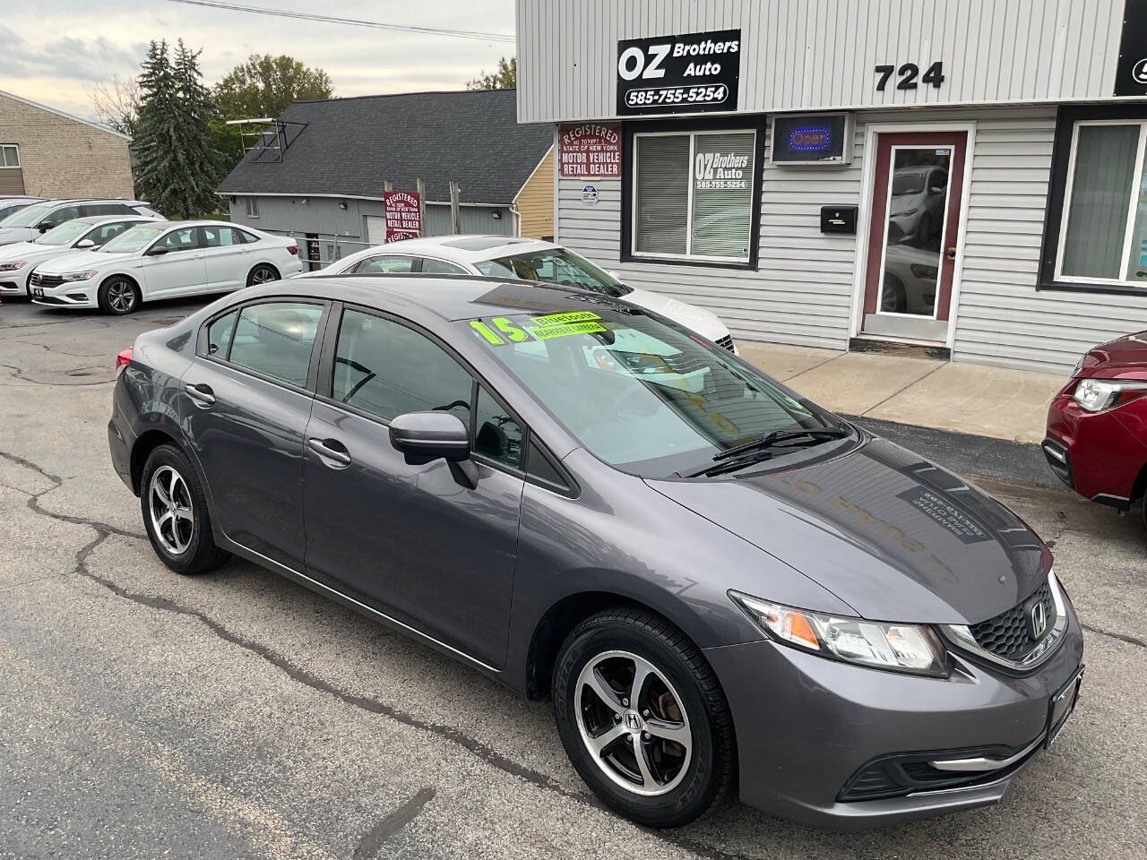 Used 2015 Honda Civic SE image 3
