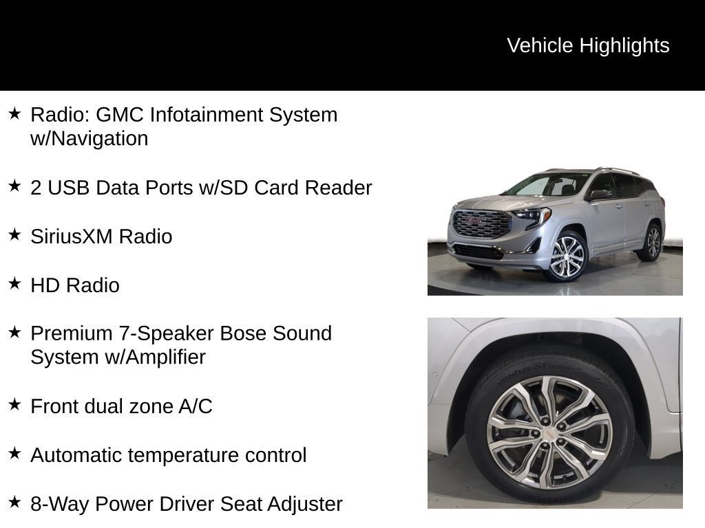 Used 2020 GMC Terrain Denali w/ Denali Premium Package AWD/4WD image 19