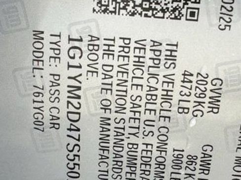 Used 2025 Chevrolet Corvette E-Ray w/ Battery Protection Package image 34