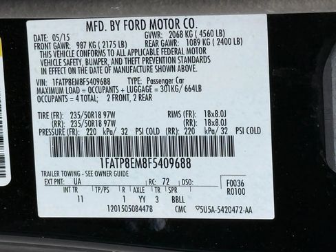 Used 2015 Ford Mustang Convertible w/ Equipment Group 051A image 31