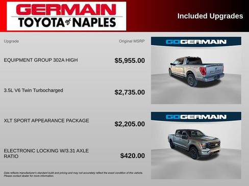 Used 2022 Ford F150 XLT w/ Equipment Group 302A High image 4