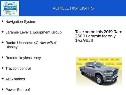 Used 2019 RAM 2500 Laramie AWD/4WD image 18