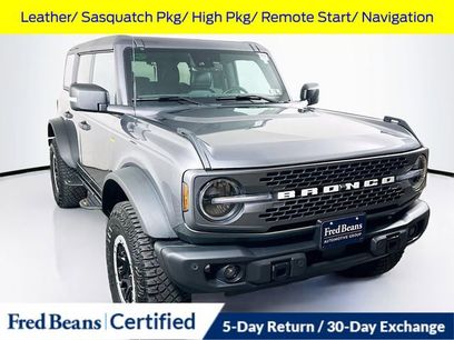 Certified 2023 Ford Bronco Badlands w/ Sasquatch Package