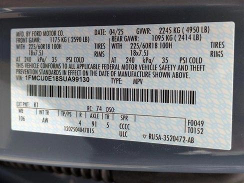 New 2025 Ford Escape SE w/ PHEV Premium Package image 19