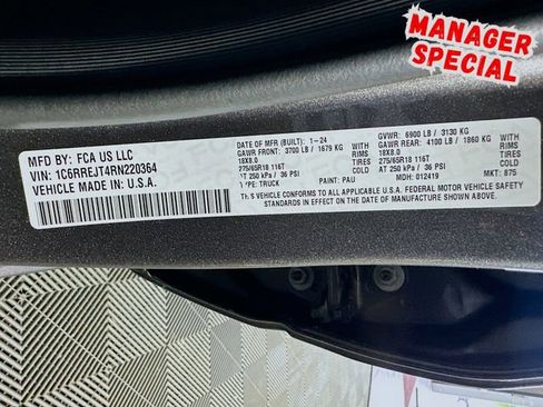 Used 2024 RAM 1500 Laramie image 32