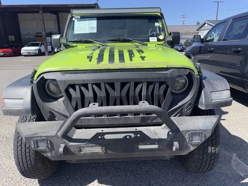 Used 2021 Jeep Wrangler Unlimited Sport AWD/4WD image 2