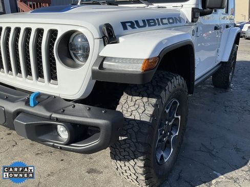 Used 2023 Jeep Wrangler Unlimited Rubicon 4xe w/ Steel Bumper Group image 84