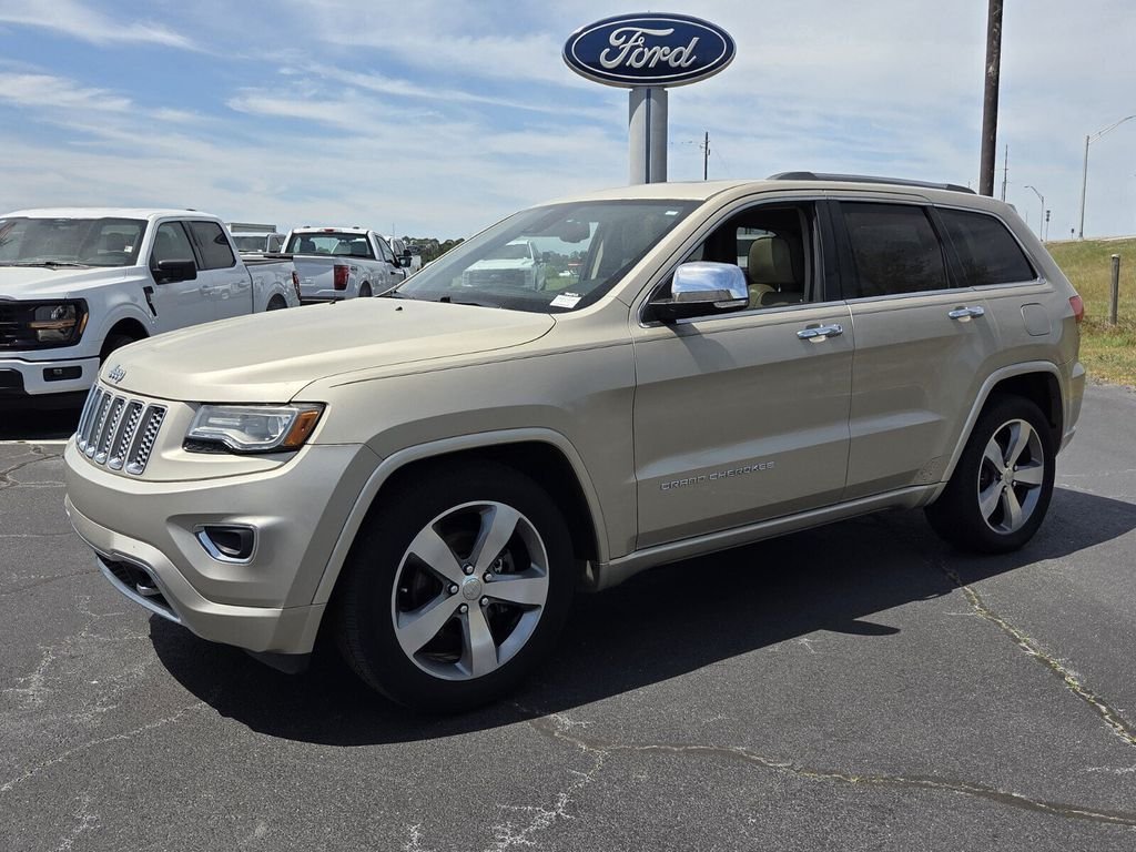 Used 2014 Jeep Grand Cherokee Overland w/ Advanced Technology Group RWD image 3