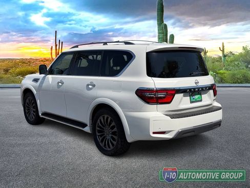 Used 2023 Nissan Armada Platinum w/ Captain's Chairs Package AWD/4WD image 7