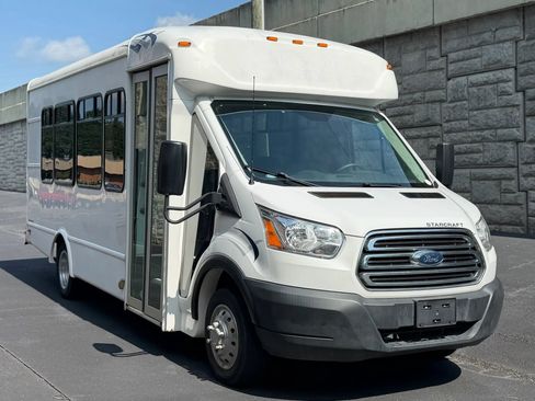 Used 2019 Ford Transit 350 156 DRW w/ Shuttle Bus Prep Package RWD image 4