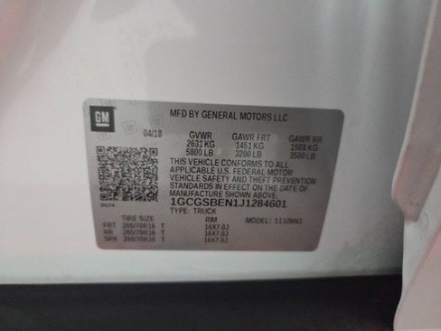 Used 2018 Chevrolet Colorado W/T w/ WT Convenience Package image 86