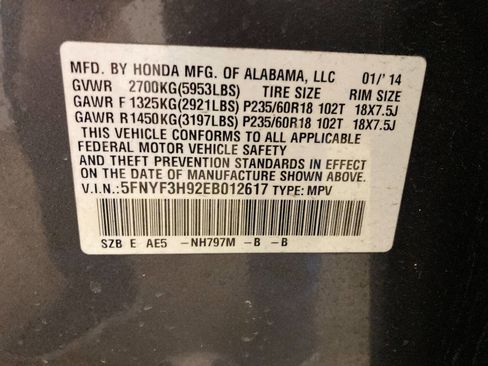 Used 2014 Honda Pilot Touring image 14