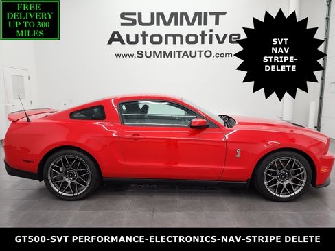 Used 2011 Ford Mustang Shelby GT500 w/ SVT Performance Pkg RWD image 1