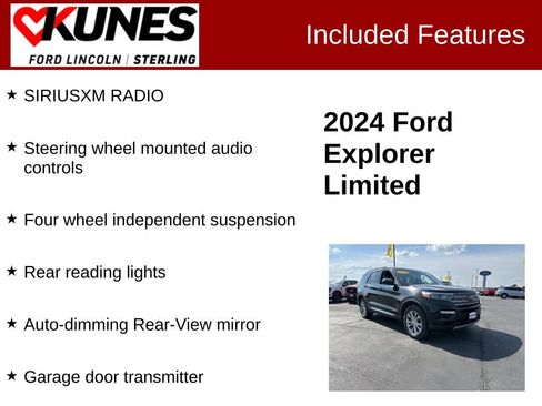 Used 2024 Ford Explorer Limited image 3