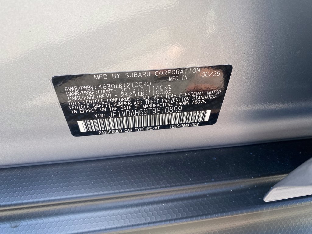 New 2026 Subaru WRX Premium AWD/4WD image 23