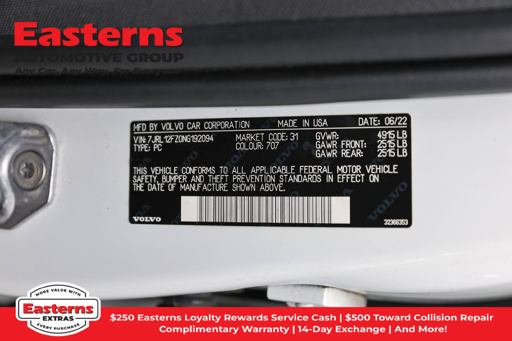 Used 2022 Volvo S60 B5 Inscription FWD image 36
