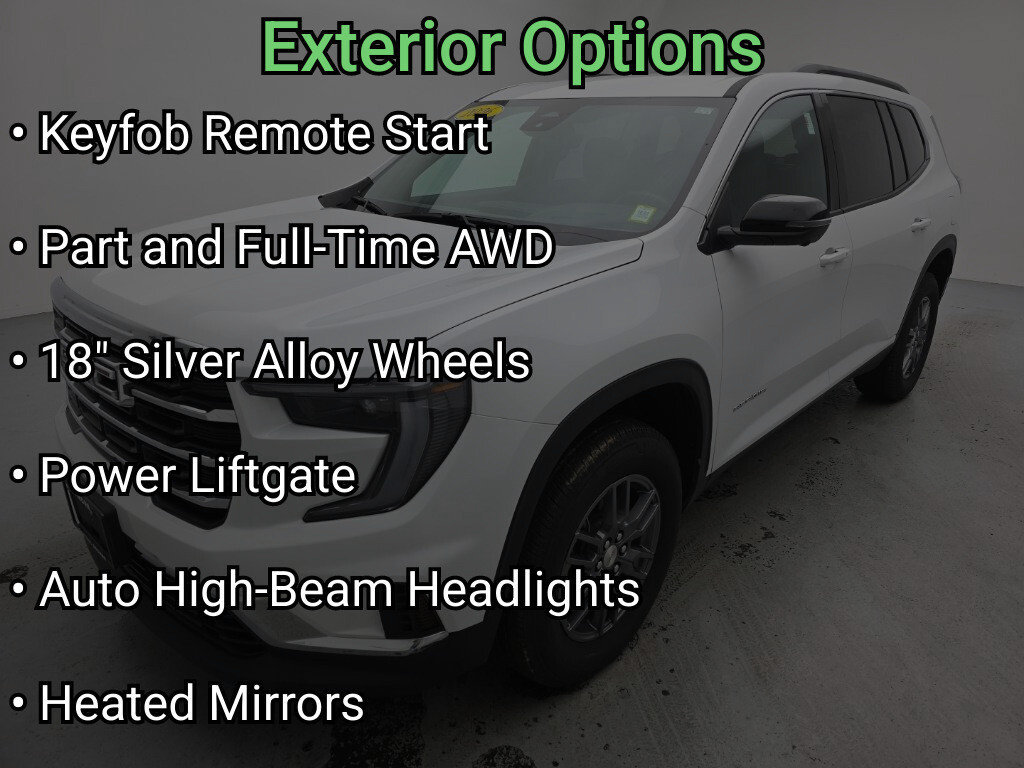 Used 2026 GMC Acadia Elevation AWD/4WD image 7