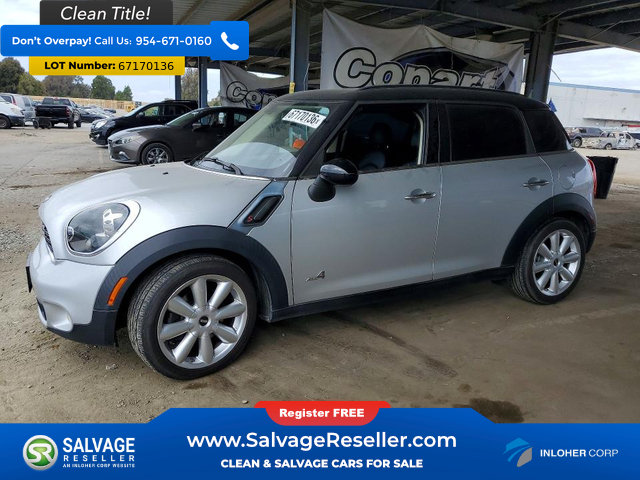 Used 2012 MINI Cooper Countryman S AWD/4WD image 1
