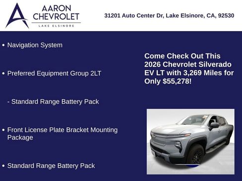 Used 2026 Chevrolet Silverado EV LT image 5