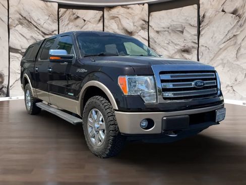 Used 2013 Ford F150 Lariat w/ Lariat Chrome Pkg AWD/4WD image 3