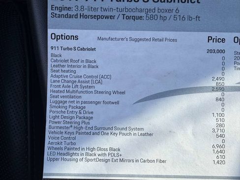 Used 2019 Porsche 911 Turbo S image 30