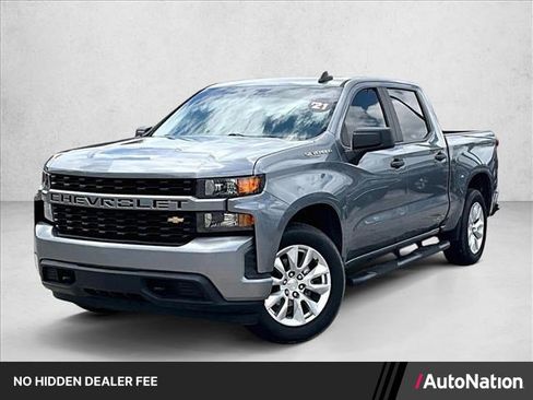 Used 2021 Chevrolet Silverado 1500 Custom RWD image 1