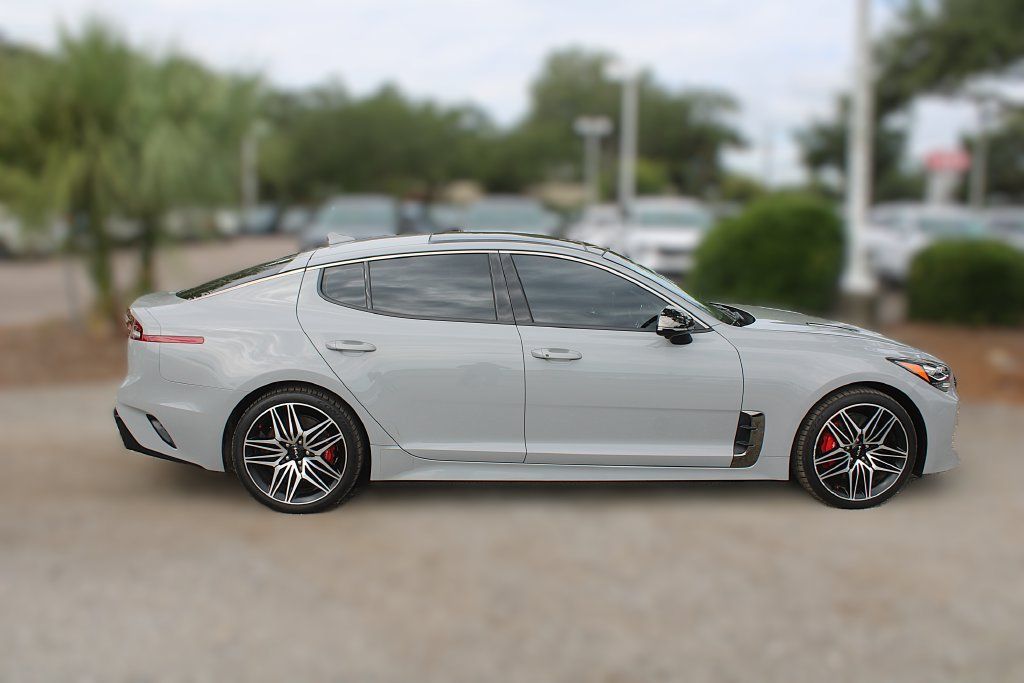 Certified 2023 Kia Stinger GT2 w/ Red Interior Color Package RWD image 5