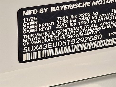 New 2026 BMW X5 xDrive50e w/ M Sport Package image 19