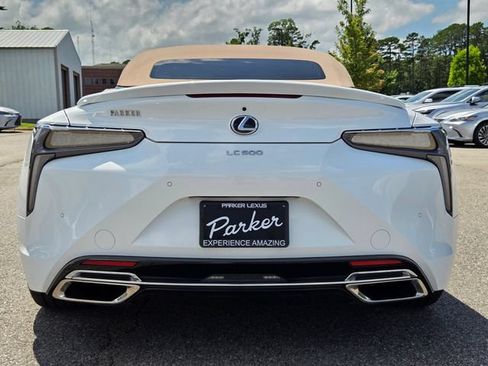 Certified 2022 Lexus LC 500 Convertible w/ Touring Package RWD image 4