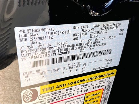 New 2026 Ford Expedition Tremor AWD/4WD image 20