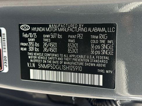 New 2025 Hyundai Santa Fe Calligraphy image 31