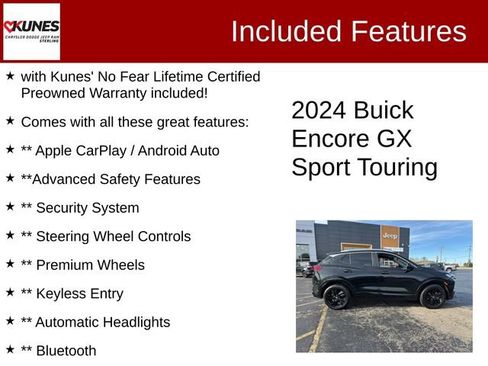 Used 2024 Buick Encore GX Sport Touring image 2