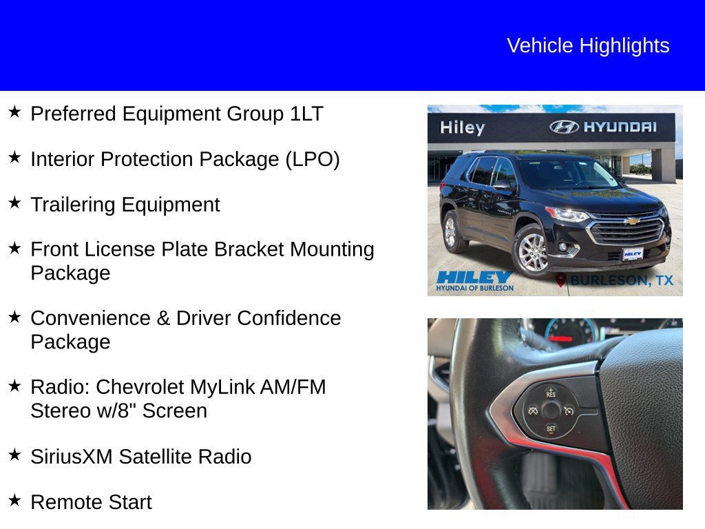 Used 2018 Chevrolet Traverse LT FWD image 9