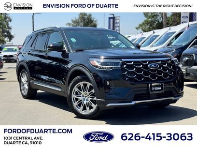New 2025 Ford Explorer Platinum