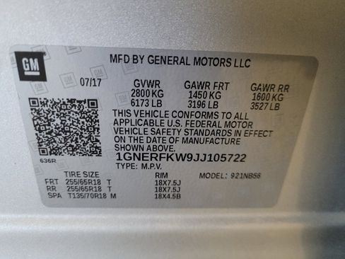 Used 2018 Chevrolet Traverse LS FWD image 33