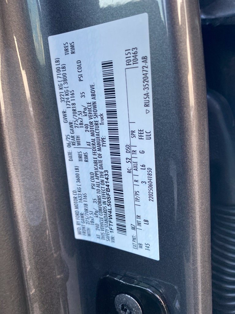 Used 2025 Ford F150 Tremor w/ Tow/Haul Package AWD/4WD image 47