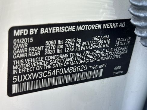 Used 2015 BMW X4 xDrive28i AWD/4WD image 28