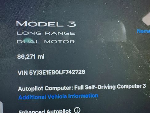 Used 2020 Tesla Model 3 Long Range image 18