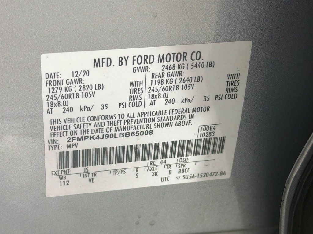 Used 2020 Ford Edge SEL w/ Convenience Package AWD/4WD image 31