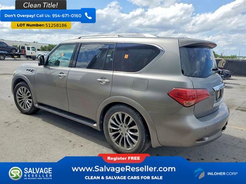 Used 2017 INFINITI QX80 4WD w/ Driver Assistance Package image 3