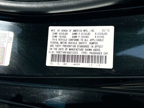 Used 2016 Honda Accord EX-L image 32