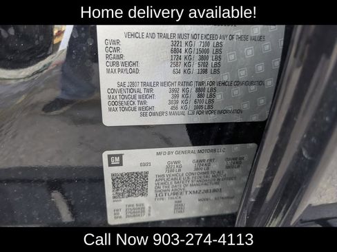 Used 2021 GMC Sierra 1500 AT4 w/ AT4 Value Package image 44